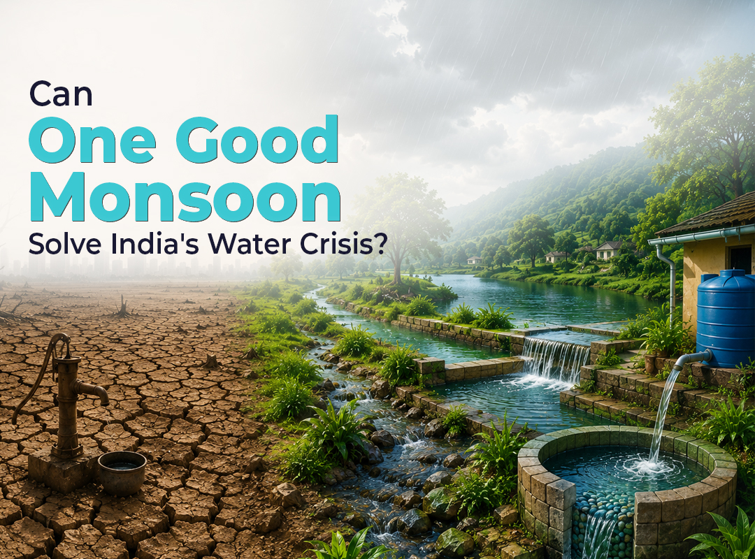 Can One Good Monsoon Solve India's Water Crisis?