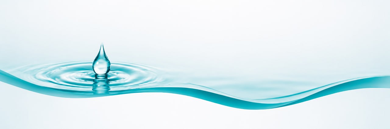 water wave with drop